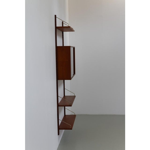 Danish Modern 1-Bay Modular Teak Wall Unit by Poul Cadovius for Cado, 1960s For Sale - Image 9 of 18