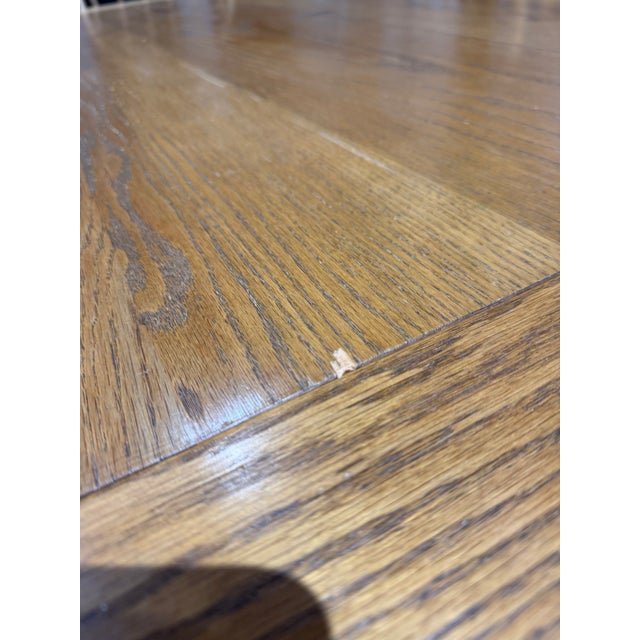 Vintage Russell Wright for Conant Ball Dining Table & Six Windsor Chairs With Two Extensions For Sale - Image 12 of 15