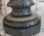 Stone Antique 42" Green Marble Pedestal Italian For Sale - Image 7 of 11