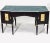 Rare Art Deco Gilt Floral Desk After Ruhlman-Exotic Wood Finish, Gilt Carvings, Circa 1930s for a Co For Sale In West Palm - Image 6 of 6