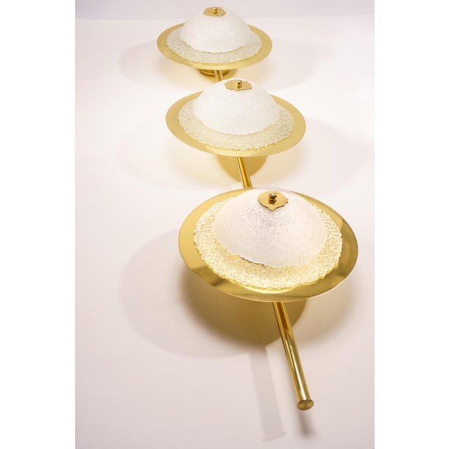 Italian Murano Glass Wall Light Sconces, 1960s, Set of 2 For Sale - Image 9 of 9