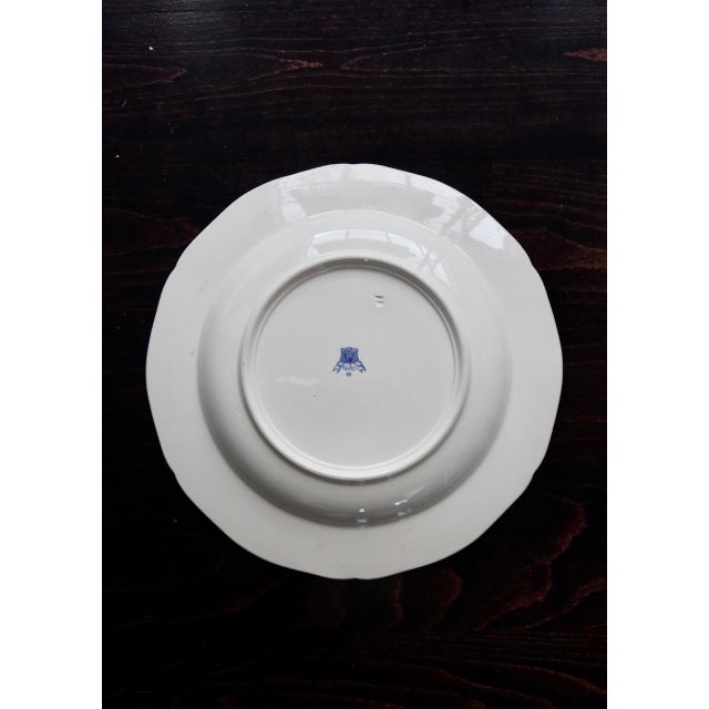 Round Royal Serving Dish in Earthenware from Gien, 1940s For Sale - Image 6 of 8