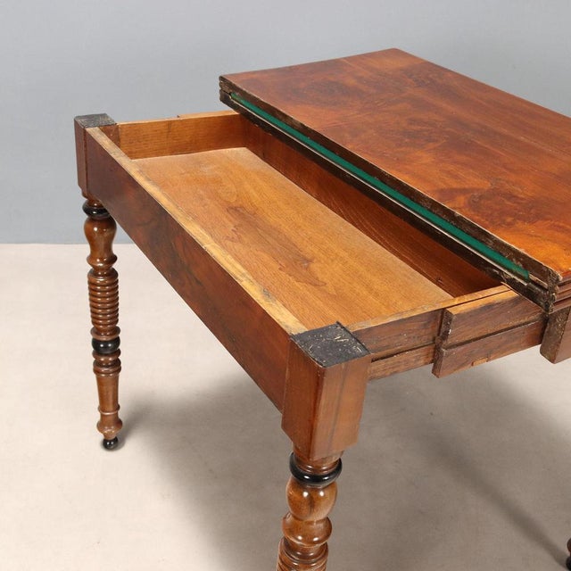 Mahogany Game Table, England, 19th Century For Sale - Image 4 of 9