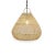 Contemporary Rattan Donut Drop Lantern For Sale - Image 3 of 7