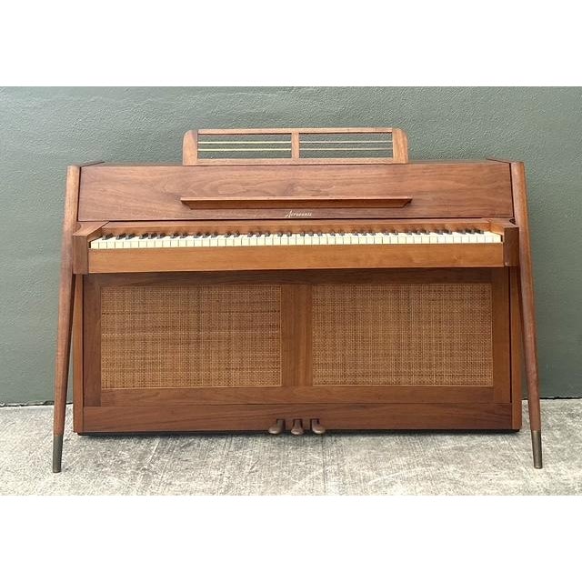 Mid-Century Modern Vintage MCM Baldwin “Acrosonic” Standing Piano For Sale - Image 3 of 12