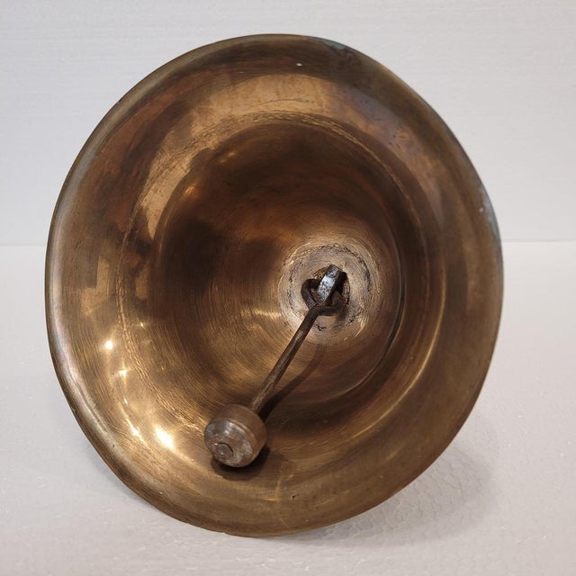 Alfonsino Bronze Bell by Miguel de Cervantes, Spain, 1930s For Sale - Image 11 of 12