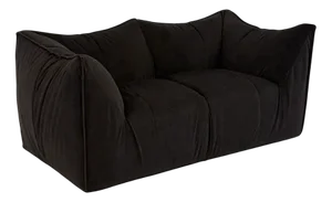Vintage Dark Brown Le Bambole Sofa by Mario Bellini for B&B Italia, 1970s