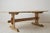 19th Century Antique Swedish Rustic Trestle Dining Table in Pine, 1840 For Sale - Image 5 of 11