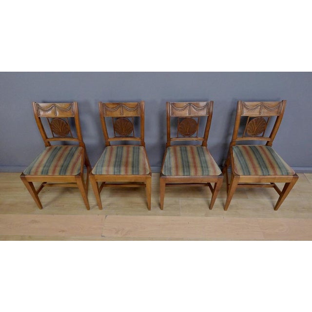 Provençal Cherry Wood Chairs, 20th Century, Set of 12 For Sale - Image 9 of 18