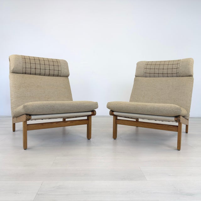 1960s Bernt Petersen Danish Lounge Chairs – A Pair For Sale - Image 5 of 16