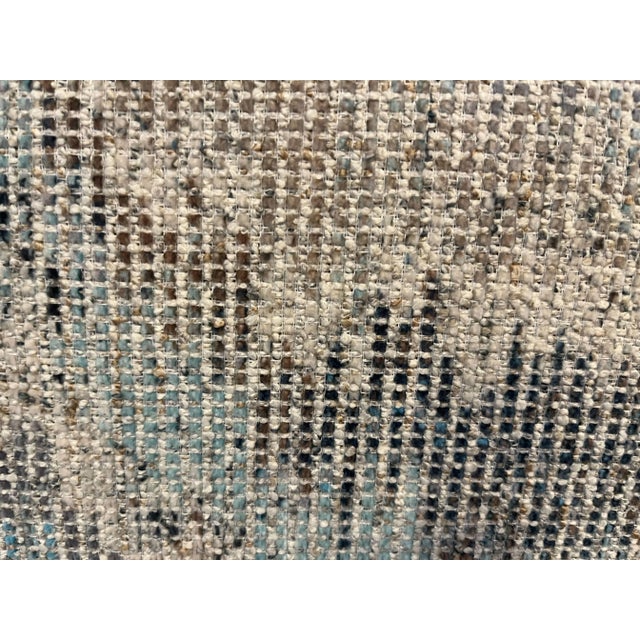 2020s Lee Industries Flamestitch Sofa For Sale - Image 5 of 5