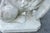 Vintage Cast Stone Lion with Shield Garden Statue For Sale - Image 4 of 12