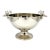 Vintage Polished Stainless Steel Deer Head Pedestal Bowl / Wine Cooler – Equestrian / Lodge / English Country For Sale