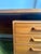 Vintage Mid-Century Modern Teak Executive Desk With Floating Drawers For Sale In Philadelphia - Image 6 of 11
