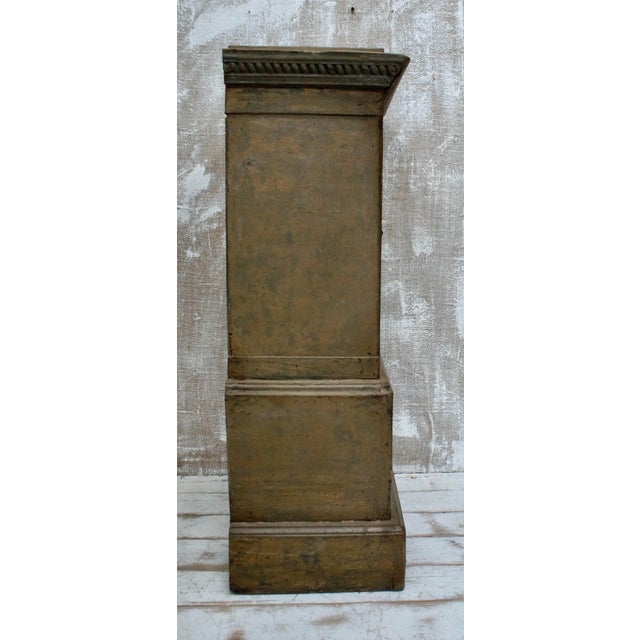 An Original Petit Jean Safe. This Safe is in original condition, with an oak cabinet surrounding the steel safe, with one...