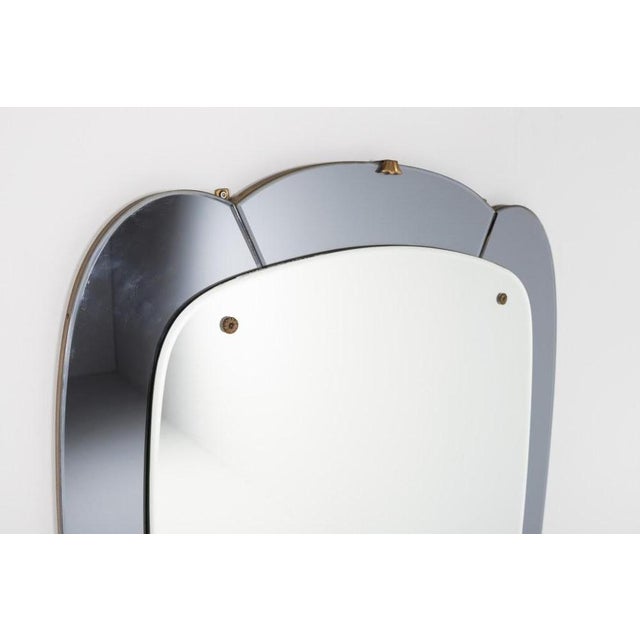 Mid-Century Italian Mirror from Crystal Art, 1960s For Sale - Image 6 of 12