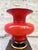 Red Murano Table Lamp with Ceramic Base, 1950s For Sale - Image 6 of 6