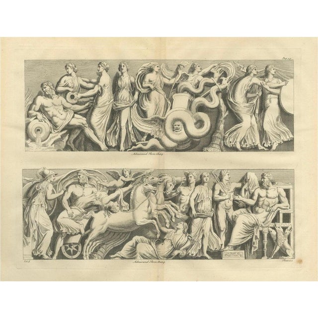Montfaucon, Classical Frieze, 1721, Print For Sale - Image 13 of 13