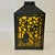 American 1980s Vintage Boho Chic Americana Halloween Spider Web Tole Lantern Candleholder. For Sale - Image 3 of 11