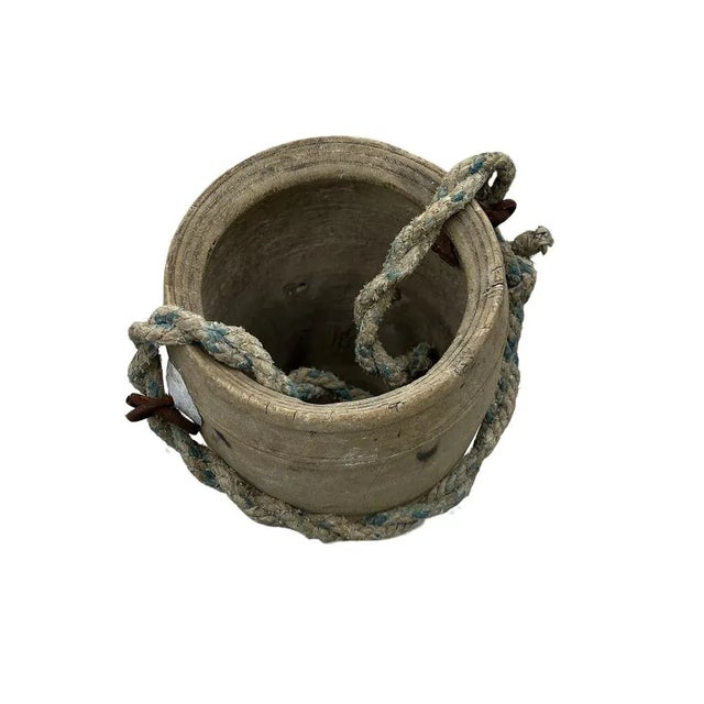 1950s Vintage Indian Wood Vessel For Sale - Image 5 of 5