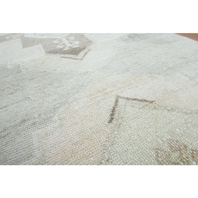 Turkish 1970s Vintage Handmade Wool Cotton Turkish Pink Runner Rug For Sale - Image 3 of 11