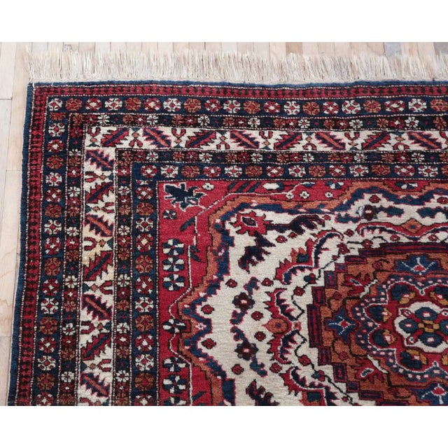Middle Eastern Wool Shirvan Rug For Sale - Image 4 of 7