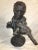 1950s Metal Bust Sculpture of a Violinist For Sale - Image 11 of 11