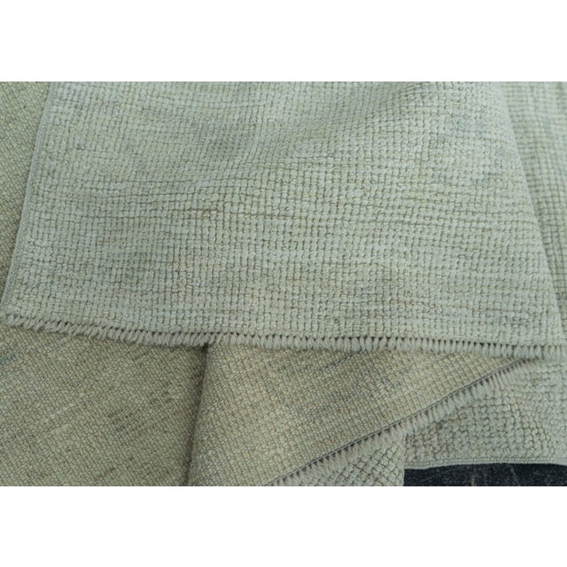 Turkish Oushak Rug 4'10"x 6'10" #20029 For Sale In Houston - Image 6 of 8