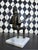 Signed Gustavo Gutierrez Bronze Harlequin Musician Sculpture on Marble Base, Edition 7/10 For Sale - Image 18 of 18