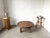 Brutalist Round Coffee Table in Pine, 1950s For Sale - Image 4 of 18