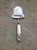 Stately Cheese Plane Slicer from Georg Jensen in the esteemed Acorn Pattern. Sterling Silver handle. Stainless Steel...