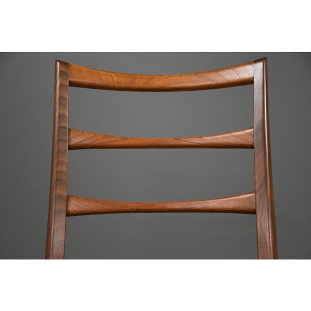 Danish Modern Teak Lis Dining Chairs by Koefoeds Hornslet - Set of 6 For Sale In Boston - Image 6 of 11