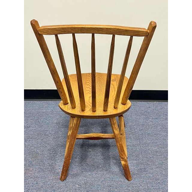Hunt Country Rustic Windsor Side Chairs - A Pair For Sale - Image 11 of 12