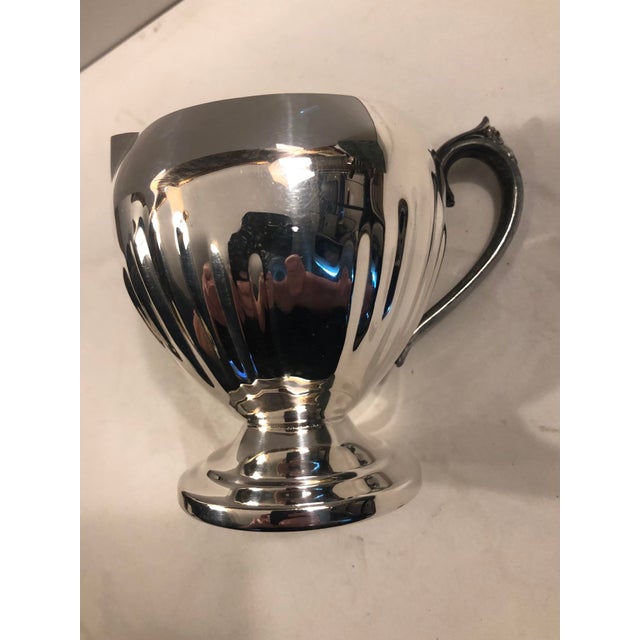Metal 1940s f.b. Roger’s Silver Creamer For Sale - Image 7 of 8