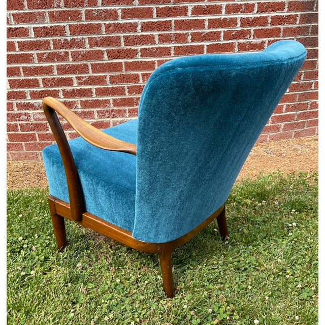 Alfred Christensen Beech Lounge Chair C. 1960s For Sale - Image 12 of 16