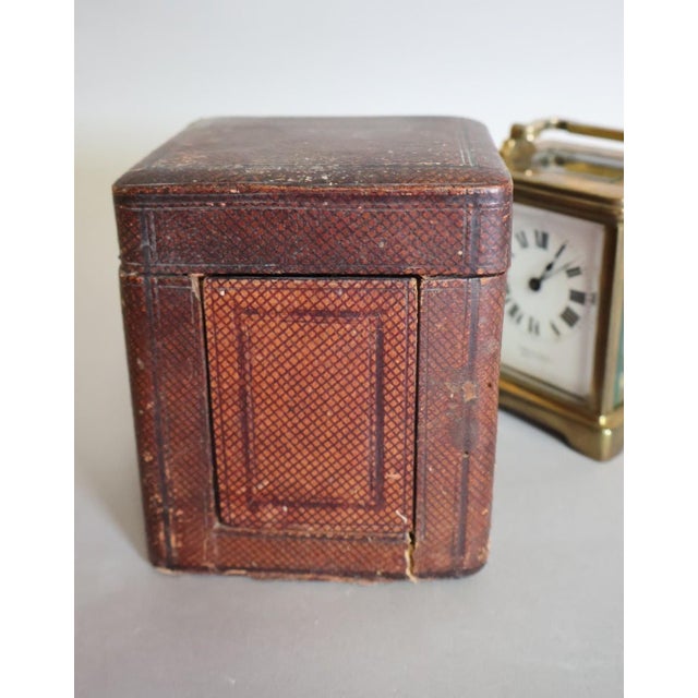 1900 - 1909 Documented 1907 Cattistock Hunt Puppy Show Award Clock With Original Presentation Card – Third Prize "Best Bitch of Couple," England For Sale - Image 5 of 12