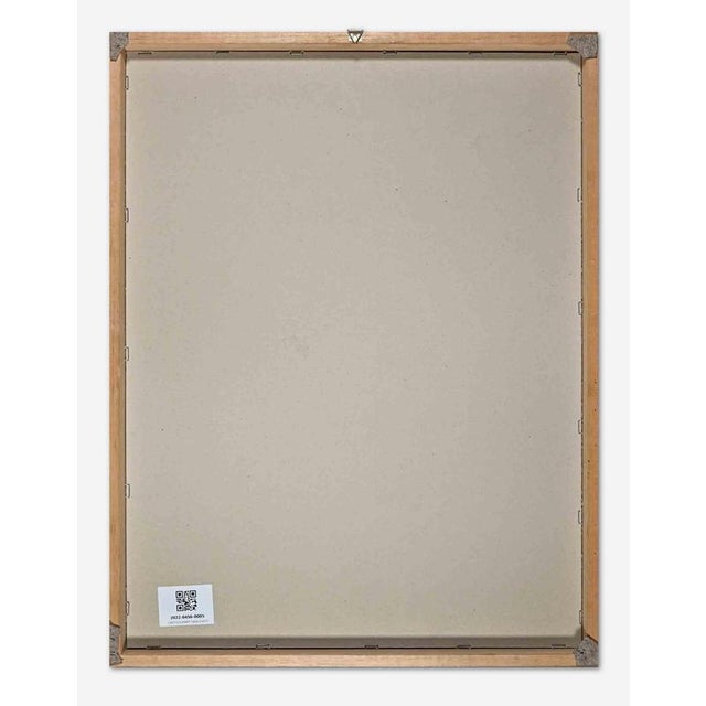 Modern Lucio Fontana, Abstract Lithograph Edition 105/150, 1963, Lithograph, Framed For Sale - Image 3 of 4