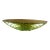 Vintage Mid-Century Modern Advocado Green Hobnail Footed Bowl For Sale