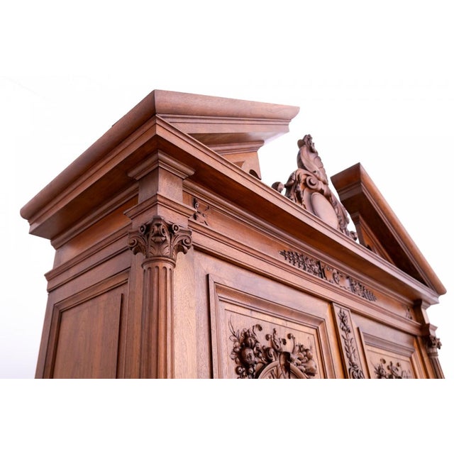 Antique French Majestic Cabinet, 1880 For Sale - Image 17 of 18