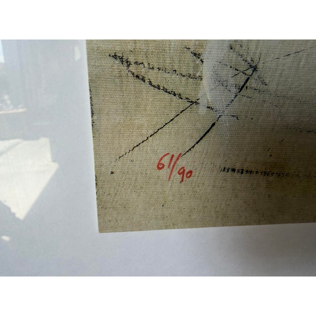 Juanma Reyes “Tendedero” Spanish Expressionist Abstract Mixed Media Collage Painting, Signed For Sale - Image 15 of 18