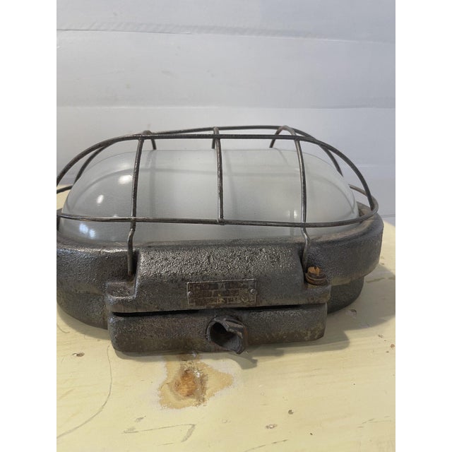 Vintage Industrial B- 351 Wall Lamp in Aluminum, 1950s For Sale - Image 8 of 11