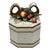 Vintage Trompe L’Oeil Fitz & Floyd "Snowy Winter" Christmas Present Box For Sale
