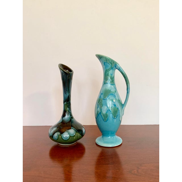 Mid-Century Dryden Hand-Thrown Pottery Bud Vases, Signed - Set of 2 ...