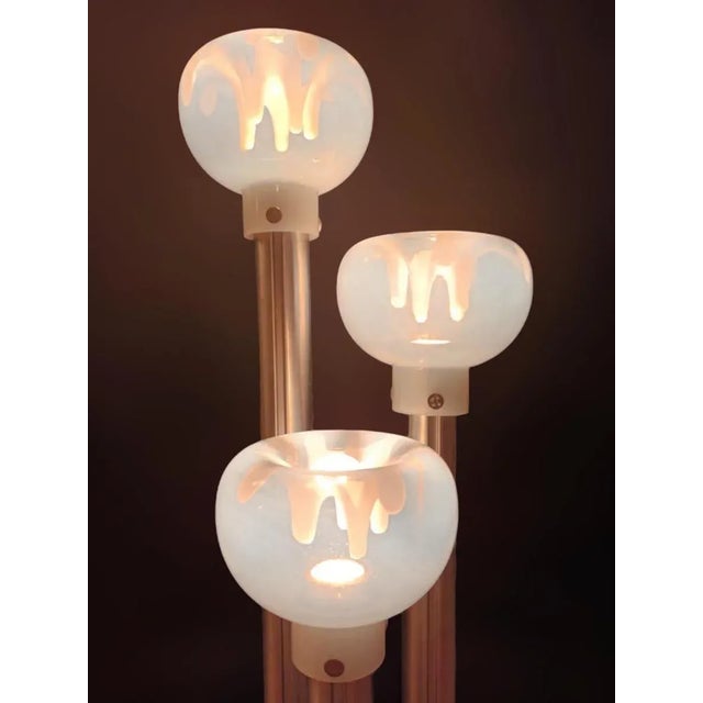 1960s Murano Glass Floor Lamp by Toni Zuccheri For Sale - Image 9 of 10