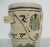 Ceramic Ceramic Ice Bucket in Egypto-Hollywood Vintage 70s' For Sale - Image 7 of 11