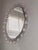 Large Illuminated Circular Beveled Wall Mirror in Melted Ice Acrylic Glass, 1970s For Sale - Image 6 of 11