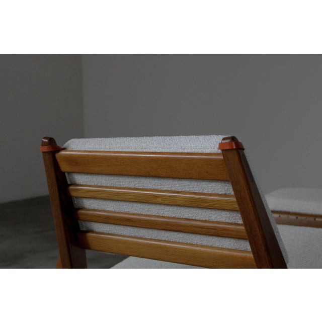 Hunting Chairs and Ottomans by Heinz Heger, Germany, 1960s, Set of 4 For Sale - Image 13 of 14