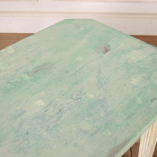 Original Painted French Lamp Table For Sale - Image 9 of 10