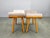 Mid-Century Maple Ottomans with Curved Frames, 1960s, Set of 2 For Sale - Image 4 of 13
