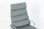 Eames Soft Pad Recliner With Ottoman for Herman Miller, Gray Leather Aluminum Group For Sale - Image 12 of 18